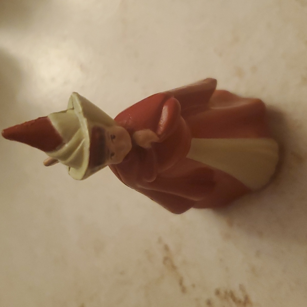 Disney Sleeping Beauty FLORA Pink Fairy Godmother 1.75" PVC Action Figure